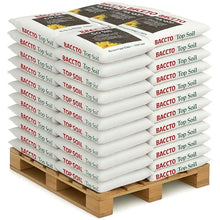 Michigan Peat Company Baccto Top Soil for Lawns, Patchworks, Gardens, Planting Beds, and Shrub and Tree Transplant Mixtures, 50 Pound Bag, 50 Pack