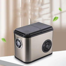 TEDILUVI Home Ice Maker 1.8L Milk Tea Bar Stainless Steel Small