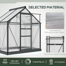 Heavy Duty Polycarbonate Greenhouse Kit for Outdoor Use