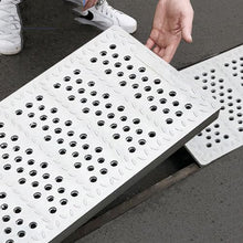 RENLXFI Grid Drain Cover, Pack of 1 2 3 4 5 6 8 10 15 20, Heavy Duty Channel Drainage Grates for Garage/Porch/Decks/Shed, Gray Drain Grill Outdoor with Drain Holes(15 pcs,50x15x2cm(19.7x5.9x0.78in))