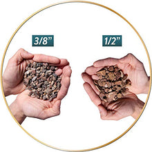 Landscape Rock and Pebble | 2000 Pounds | Natural, Decorative Stones and Gravel for Landscaping, Gardening, Potted Plants, and More (Glacier, 3/8 Inch)