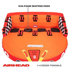 AIRHEAD Great Big Mable Towable Orange Red Yellow
