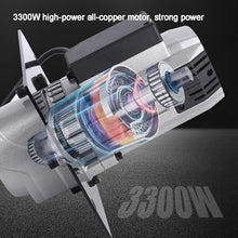 Electric Log Splitter 3300W Automatic Heavy Duty Tool for Firewood Splitting Up to 12 Inch Wood