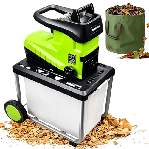 GYQSSD 2800W Electric Garden Chipper Shredder Mulcher