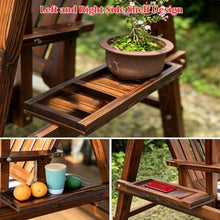 Freestanding Wooden Porch Swing with Canopy, 2 Person Outdoor Swing Bench