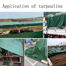 IMPREC Tarps Heavy Duty Waterproof, with Rust Grommets Foldable for Garden Sunshade Window Plant Cover Rain Shelter, Camping, Outdoor Cover and Pool Cover WMEIE (Color : Green, Size : 3x5m)
