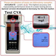 Digital Pool Water Tester Photometer – Accurate Water Analyzer for Pools, Spas & Hot Tubs – Tests 27 Parameters – Bluetooth/WiFi – App for pH, Chlorine, Alkalinity & More
