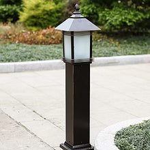 KADELONG External Waterproof Lawn Lights E27 Outdoor Floor Mount Lighting Fixture Villa Garden Waterproof Path Lights Outdoor Landscape Porch Patio Waterproof Yard Lamps H31.52in,Chandelier Lighting