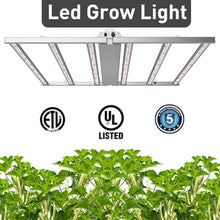 OSTEK 660W LED Grow Light with High-Efficiency LM301B & 660nm Deep Red Diodes, Full Spectrum Dimmable, Foldable Silent Design, Replaces 1200W HPS, Coverage 6x6 ft for Indoor Plants
