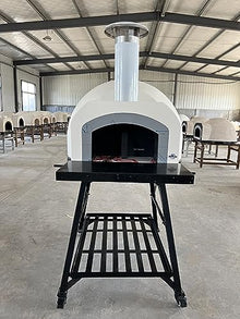 Vera Pizza Ovens Quello Lucido OP71 - Wood Fired Fibreglass Black Pizza Oven