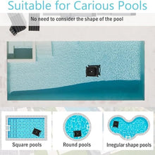 SDdPulse Solar Pool Cleaner Dual Mode,Solar Powered Automatic Robotic Pool Skimmer Cleaner,Cordless Cleaner with Smart Obstacle Avoidance,5000mah Battery, 4.1l Capacity - Ideal Fo