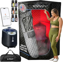 LifePro Revivify Portable Steam Sauna Box for Home