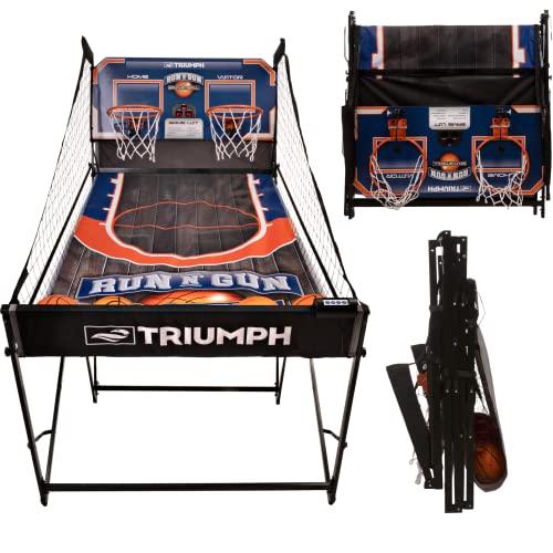 Triumph Sports Run n Gun Arcade Basketball Game Fully Assembled