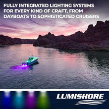 Lumishore SMX94 Eclipse Full Color Surface Mount LED Underwater Light RGBW