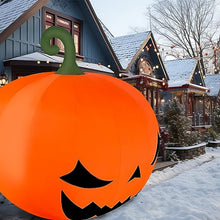 OZIS Giant 26Ft Premium Inflatable Pumpkin Decoration with Blower Orange