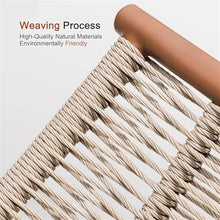 UWYTGF Rattan Weaving Rocking Chair High Back Padded Seat, Outdoor Rocking Chair,Comfortable Relax Rocking Chair,Patio Garden Breathable Rocking Chair
