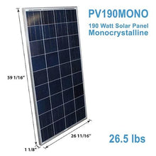 AIMS Sentinel Peavine 380W Solar 1500W Inverter Solar Kit