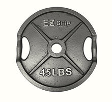 Ader Sporting Goods Olympic Universal Bench with EZ Grip Plates & Bar - White