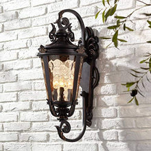 Casa Marseille 27 1/2" High Bronze Rustic Outdoor Wall Light Fixture