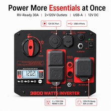 AMERISUN 3800W Portable Inverter Generator, Gas Powered Quiet Generator
