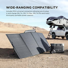 EF ECOFLOW 400W Portable Solar Panel, Foldable & Durabl