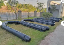 BOZHOUYUPIN Inflatable Jet Ski Fender Rib Kit 325x178x20cm Black