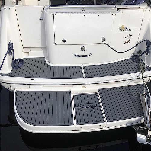 Algasan EVA Faux Teak Decking for 2006 Sea Ray 220 Sundeck - Multiple Color Options Available