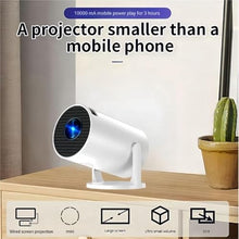 Wireless Multi Screen Projection for Home Use High Definition Portable Outdoor Vehicle Mounted Projector