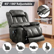 UOPYNE Dual Motor Power Lift Recliner with Massage Heat for Seniors