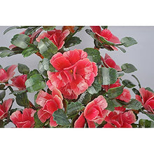 Artificial Bonsai Artificial Bonsai Natural Jade Ornaments Pink Peony Flower Jade Potted Decorative Bonsai Desk Display Pot Ornaments for Home Office