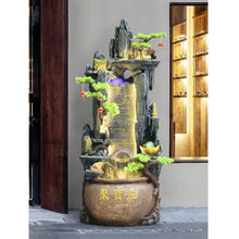 GRFIT Garden Water Fountain Rockery Water Decoration, Living Room Courtyard Water Circulation Fountain Landscape, Office Decoration Fish Tank Outdoor Freestanding Fountains (Size : L)