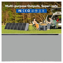 SP200 200W 20.5V Portable Solar Panel Camping Foldable Flexible Solar Cell Charger for House Camper Travel