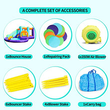 AirMyFun Inflatable Water Slide & Bouncy House Orange