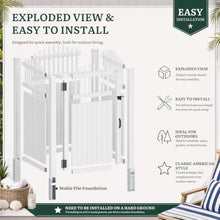 YITAHOME 81" H x46 W x 46" L Outdoor Shower Enclosure(X-Pattern)