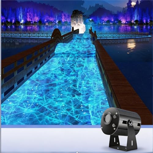 Dynamic Phantom Projector Light, Outdoor Water Wave Starry Garden Lamp