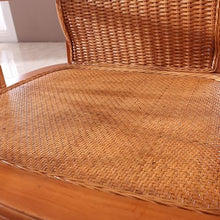 GZQHOI Accent Chair Vintage Rattan Lounge Chair, Rattan Chair,Outdoor Rattan Chairs,Rattan Patio Armchair for Bedroom, Reading, Lounge, Balcony