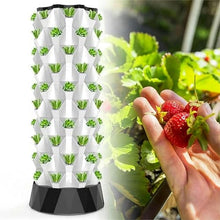 RWGOVLU Hydroponic Growing Kits 80 Holes Vertical Hydroponics Tower Automated Aeroponics, Indoor Garden Food-Grade PVC-U Pipes Hydroponic Planting Equipment with Pump, Ideal Gardening Gift