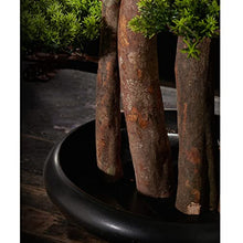 YXIANG56Q Fake Plants Chinese Style Artificial Bonsai Tree Simulation Welcome Pine Bonsai Plants Indoor Potted Plants Decoration Ornaments Home Office Porch Decor Bonsai Tree