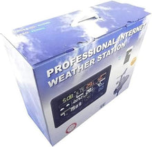 Wireless Weather Station,Professional Sensor, High-Precision Durable, Color Display Touch Panel Weather Center