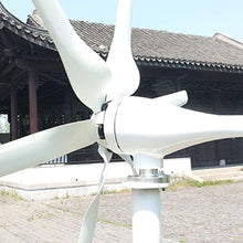 OLONETO Wind Turbine Generator Kit 12V 24V 48V 600w Horizontal 6 Blades Windmill with Mppt Charge Controller Home Wind Complementary for Home, RV, Hybrid Solar Wind System (Color : 600W, Size : 48V)