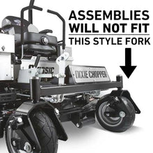NoAir® (2) Flat Free Tire Assemblies 13x6.50-6 Fits Dixie Chopper MZ 400438