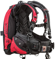 Hollis HD200 BC/BCD Weight Integrated Scuba Diving Buoyancy Compensator Black (Large)