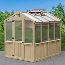 Yardistry 6.7' x 7.8' Meridian Greenhouse Beige