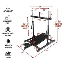 Valor Fitness Vertical Leg Press Hack Squat Machine Black/Silver