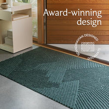 HEYMAT Strå Premium Scandinavian Indoor & Outdoor Doormat – Designer Entry Mat with Superior Dirt & Moisture Control – Non-Slip – Green, 2' x 3'