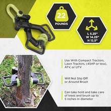 Brush Grubber Xtreme Tree Stump Puller Tool with Rugged Handles & Steel Construction