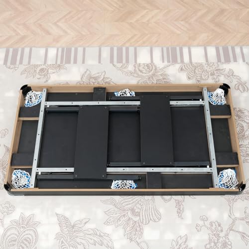 NovaVale 5.5Ft 3-in-1 Folding Billiard Table Green