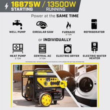 Champion 16,875-Watt Electric Start Portable Generator