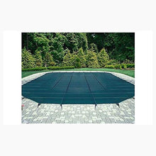 Blue Wave Arctic Armor Mesh Rectangular Safety Cover 18ft x 36ft Green