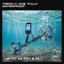 CKG Treon Professional Metal Detector for Adults, Fully Waterproof, 11" DD Coil, High Frequency 18.75 kHz Gold Metal Detector with Treasure, Prospecting, All Metal, Pinpointer Modes